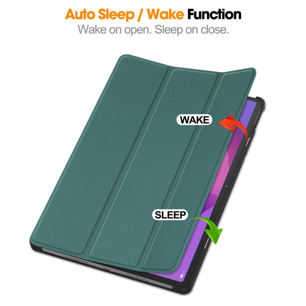 Lenovo Idea Tab Pro Kotelo, jalusta - vihreä