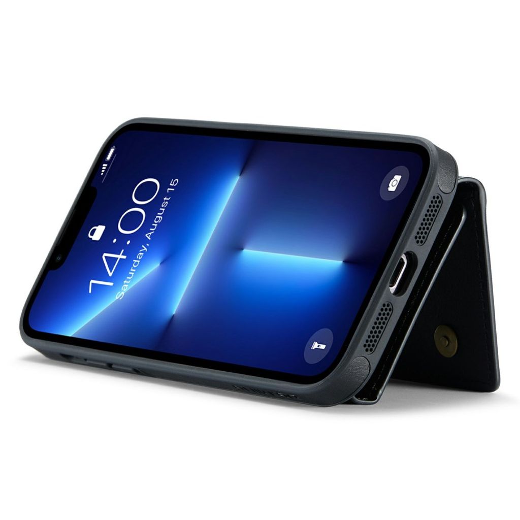 DG.MING iPhone 12 Pro Max Cover med Pung - Sort