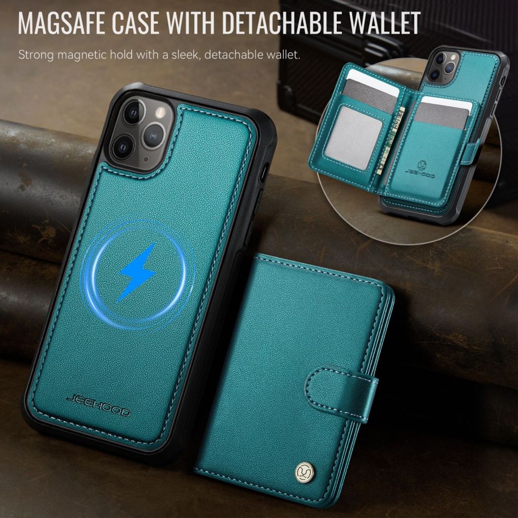 JEEHOOD iPhone 11 Pro Cover med MagSafe - Grøn