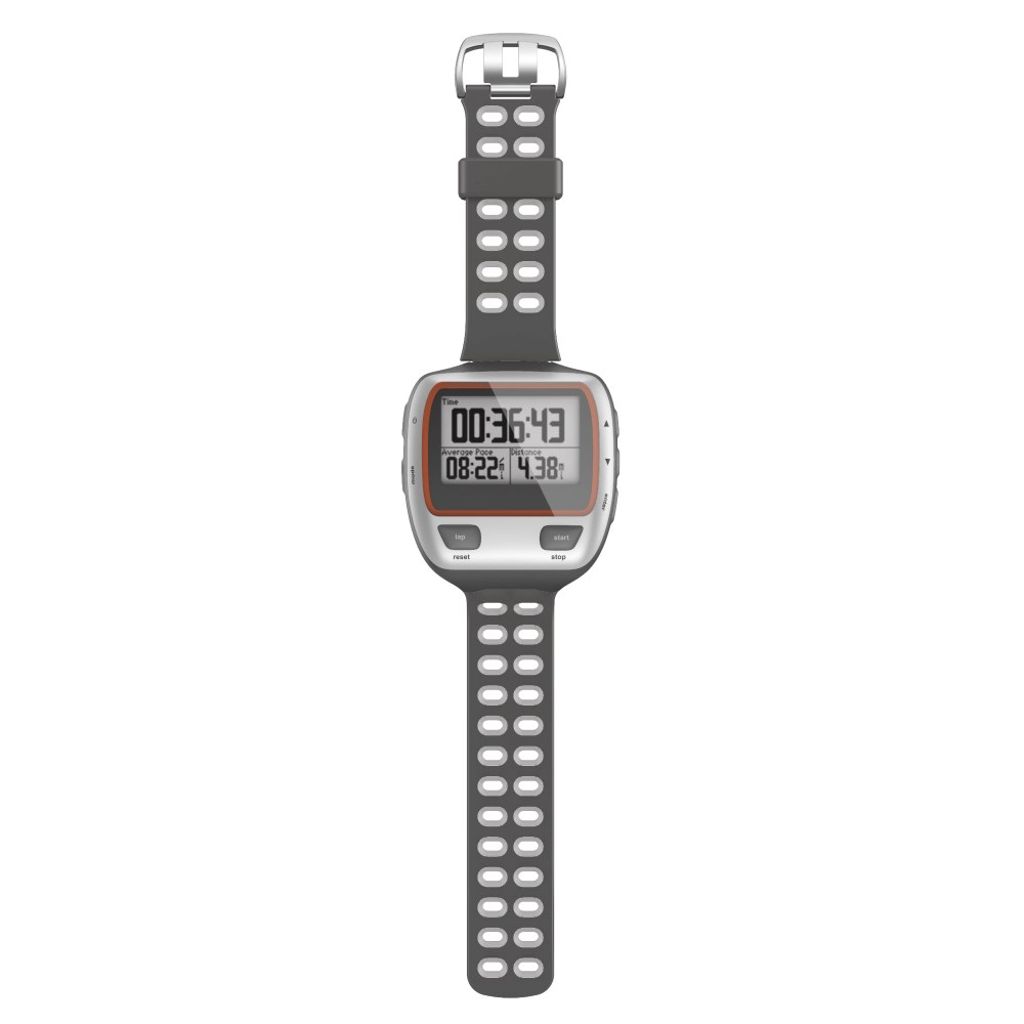 Garmin Forerunner 310XT Watch Strap Silicone – Dark Gray/Light Gray