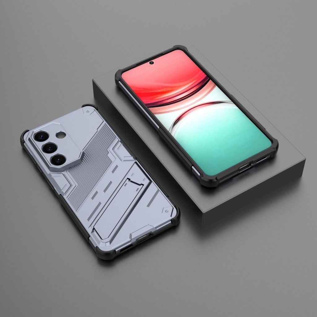 Samsung Galaxy S26 / S26 Pro Telefonskal med Stativ - Grå