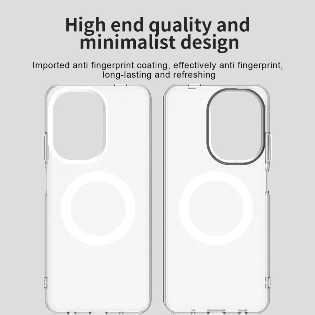 Xiaomi Redmi A5 4G Hybriddeksel MagSafe-kompatibel Støtsikker – Gjennomsiktig