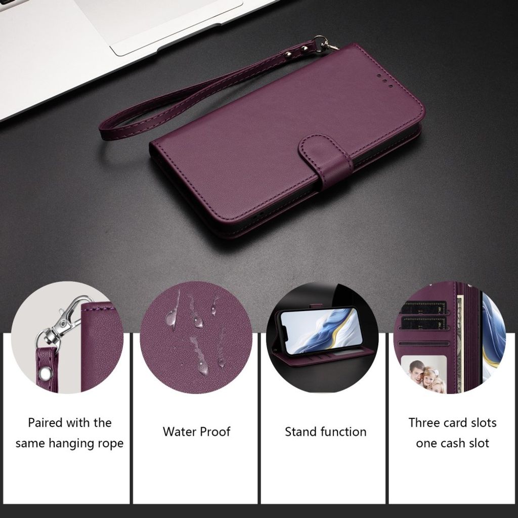 Xiaomi 17T Pro Lompakkokotelo - Violetti