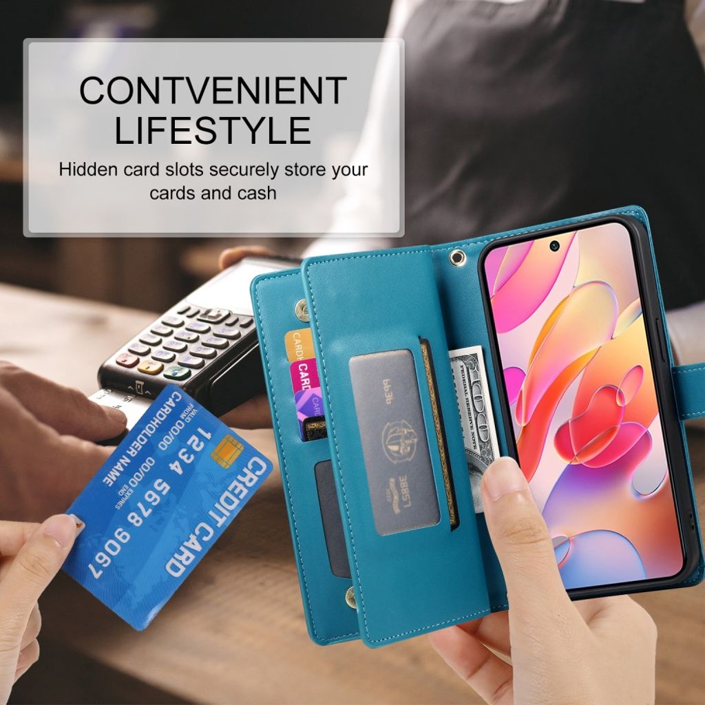 Samsung Galaxy A17 5G / A26 5G Etui med Bærerem - Blå
