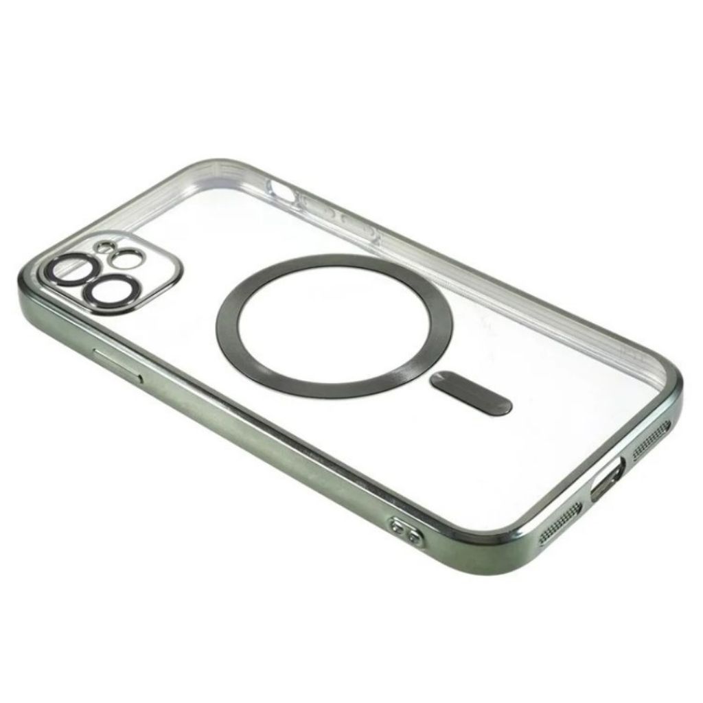 iPhone 11 Magneettinen Kuori & Näytönsuoja – Vihreä