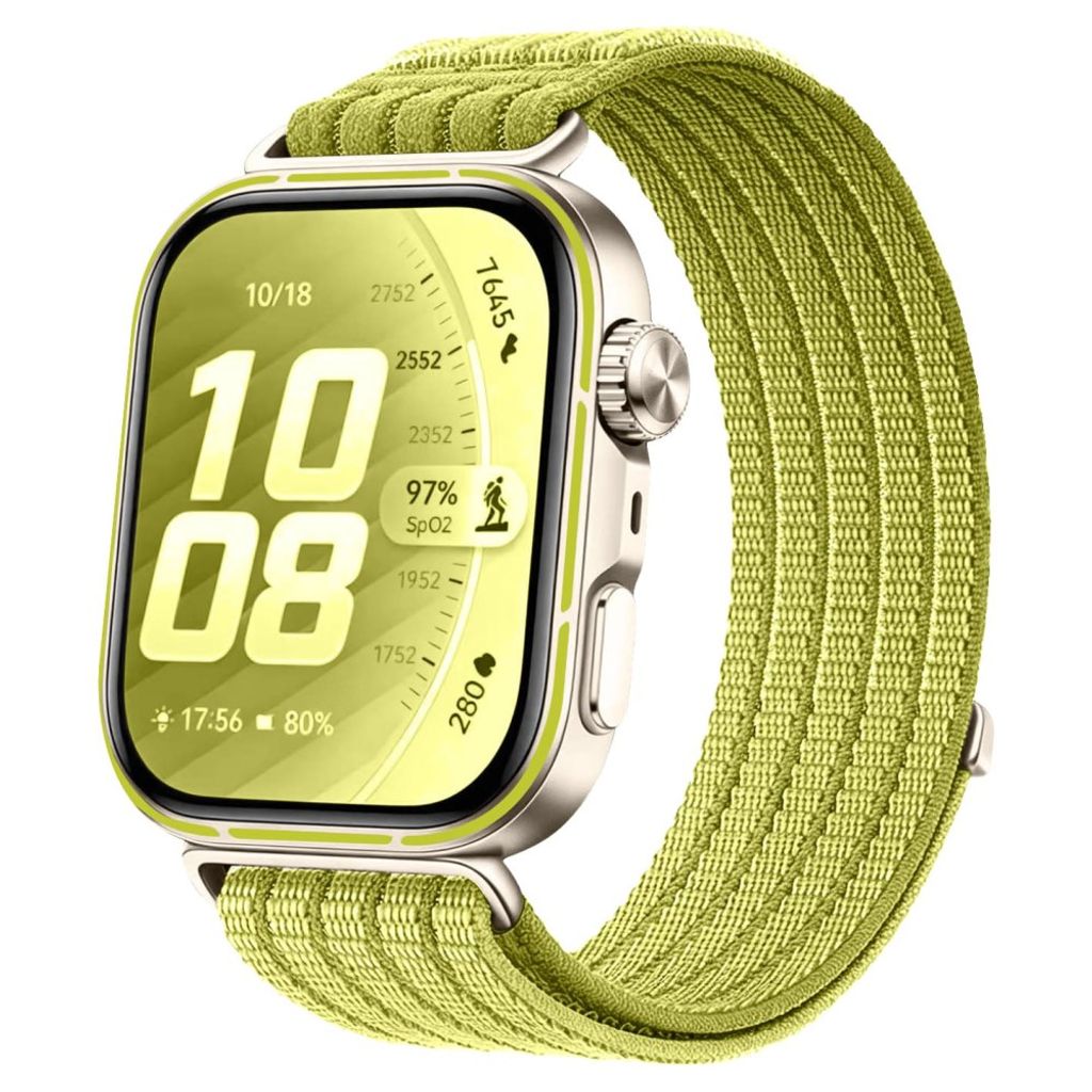 Huawei Watch Fit 5/5 Pro/4/4 Pro/3 Urrem i nylon - Grøn