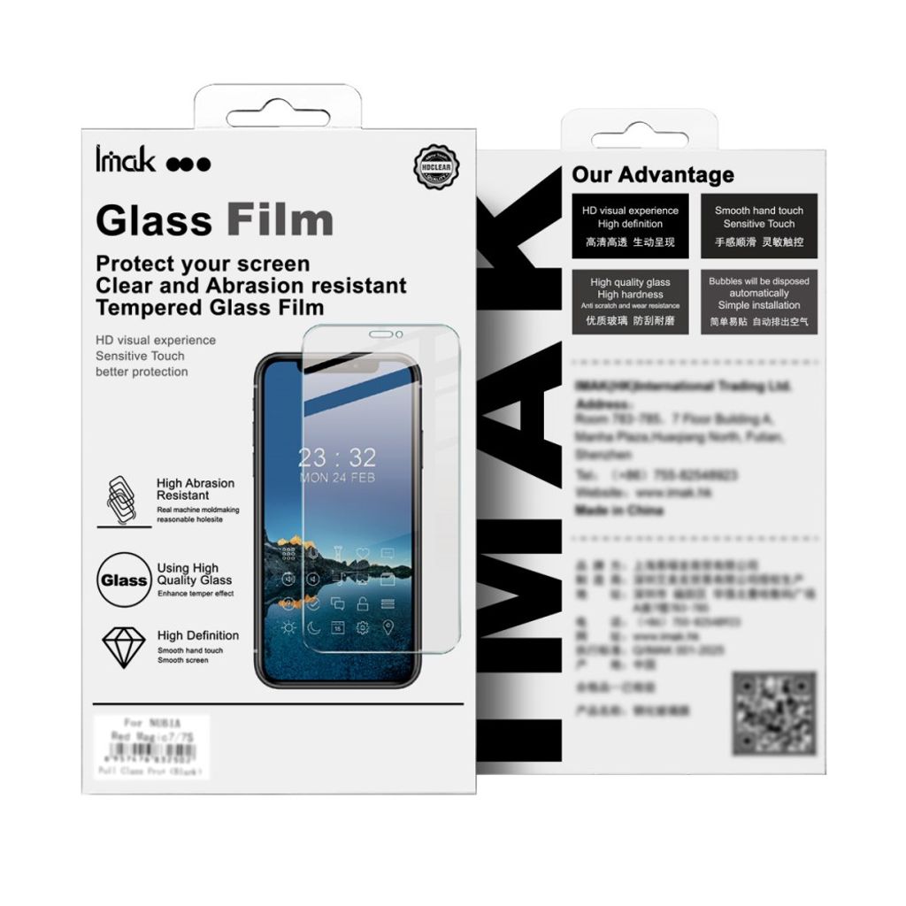 IMAK Samsung Galaxy S26 FE/S25 FE Skjermbeskytter Herdet Glass
