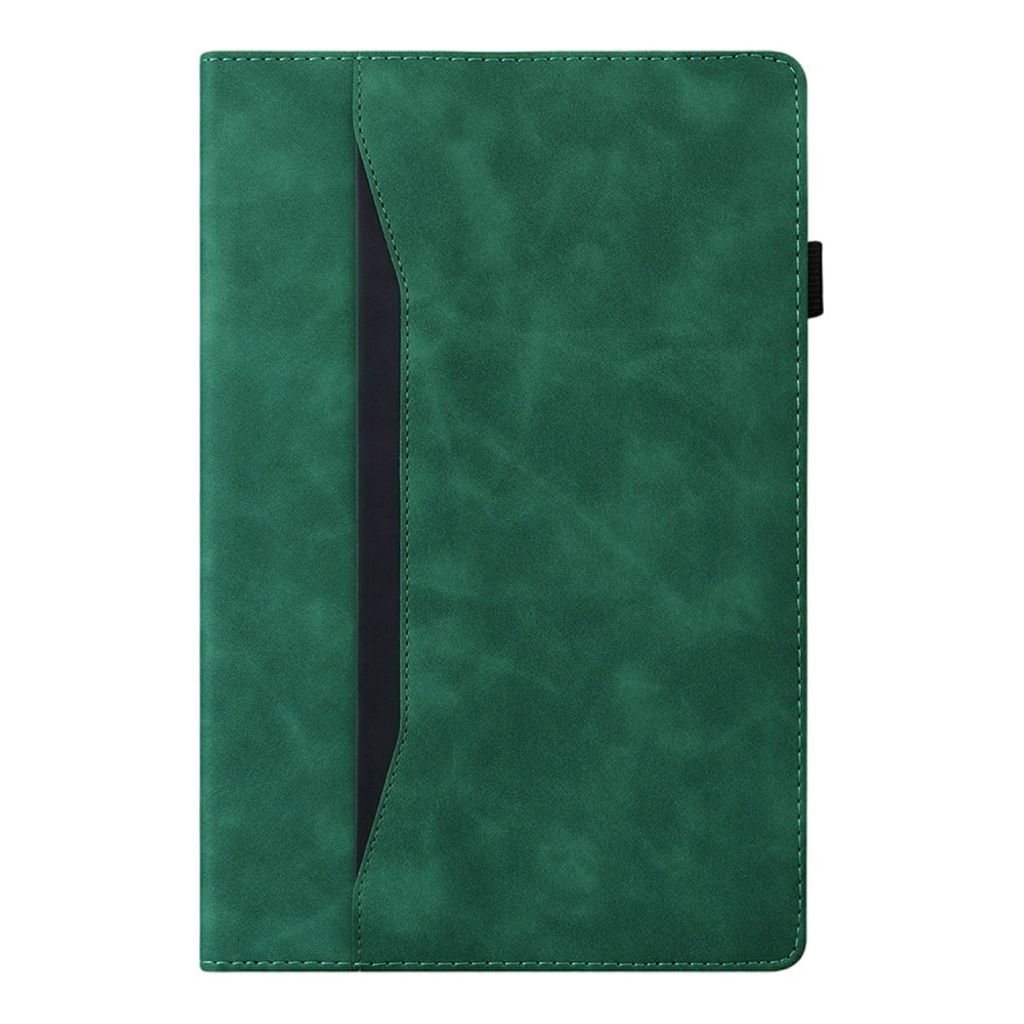 Samsung Galaxy Tab S12 Plus Folio flip cover med kortlommer - Grøn