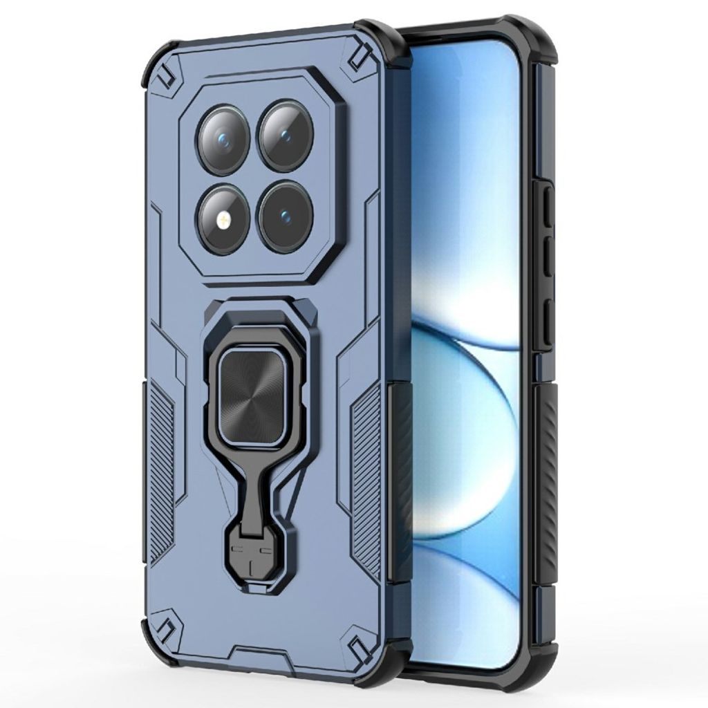 Xiaomi Redmi Note 15 ProPlus 5G case with rotatable ring kickstand navy blue