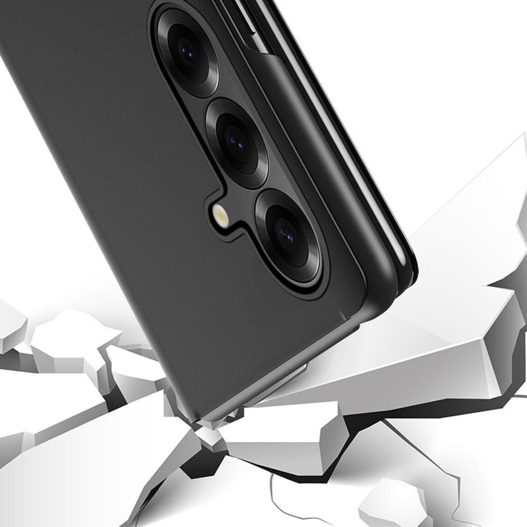 Samsung Galaxy Z Fold7 5G Fodral med genomskinlig vy - Lila