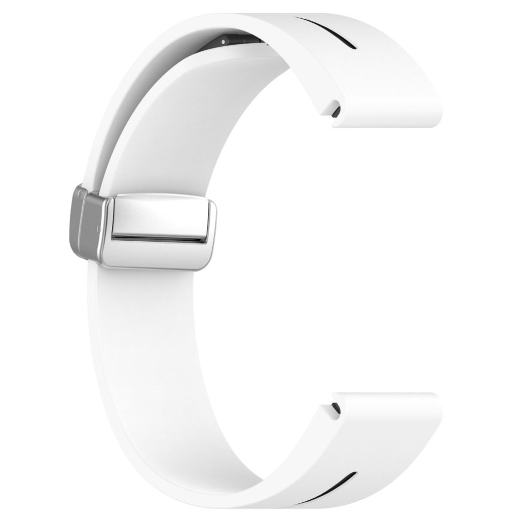 Garmin Fenix 7S etc. Watch Strap in Silicone - White