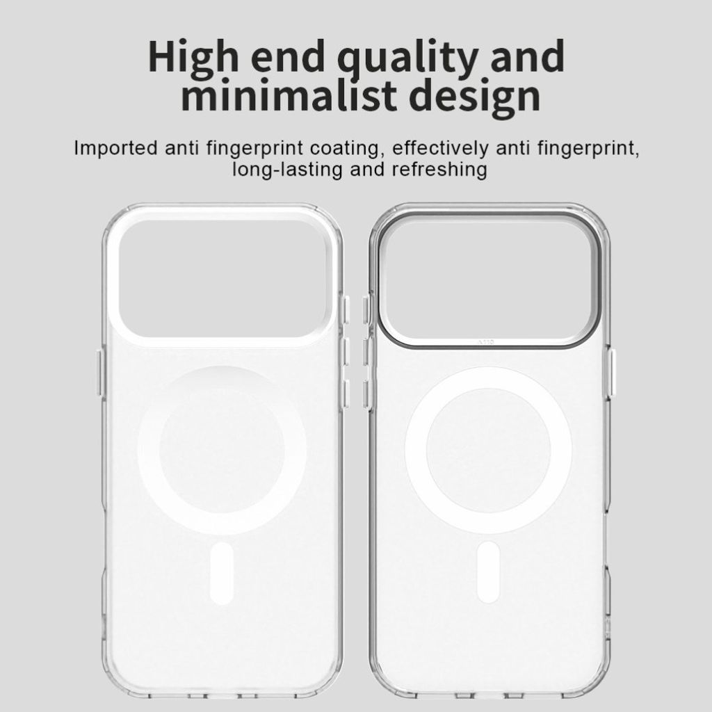 iPhone 18 Pro/17 Pro MagSafe-kompatibelt Skal - Vit