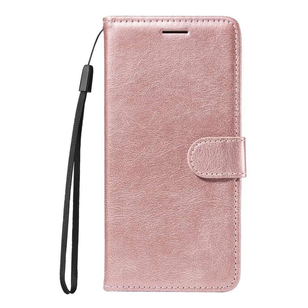 Samsung Galaxy S26 Edge Cover with Carrying strap - Rose gold