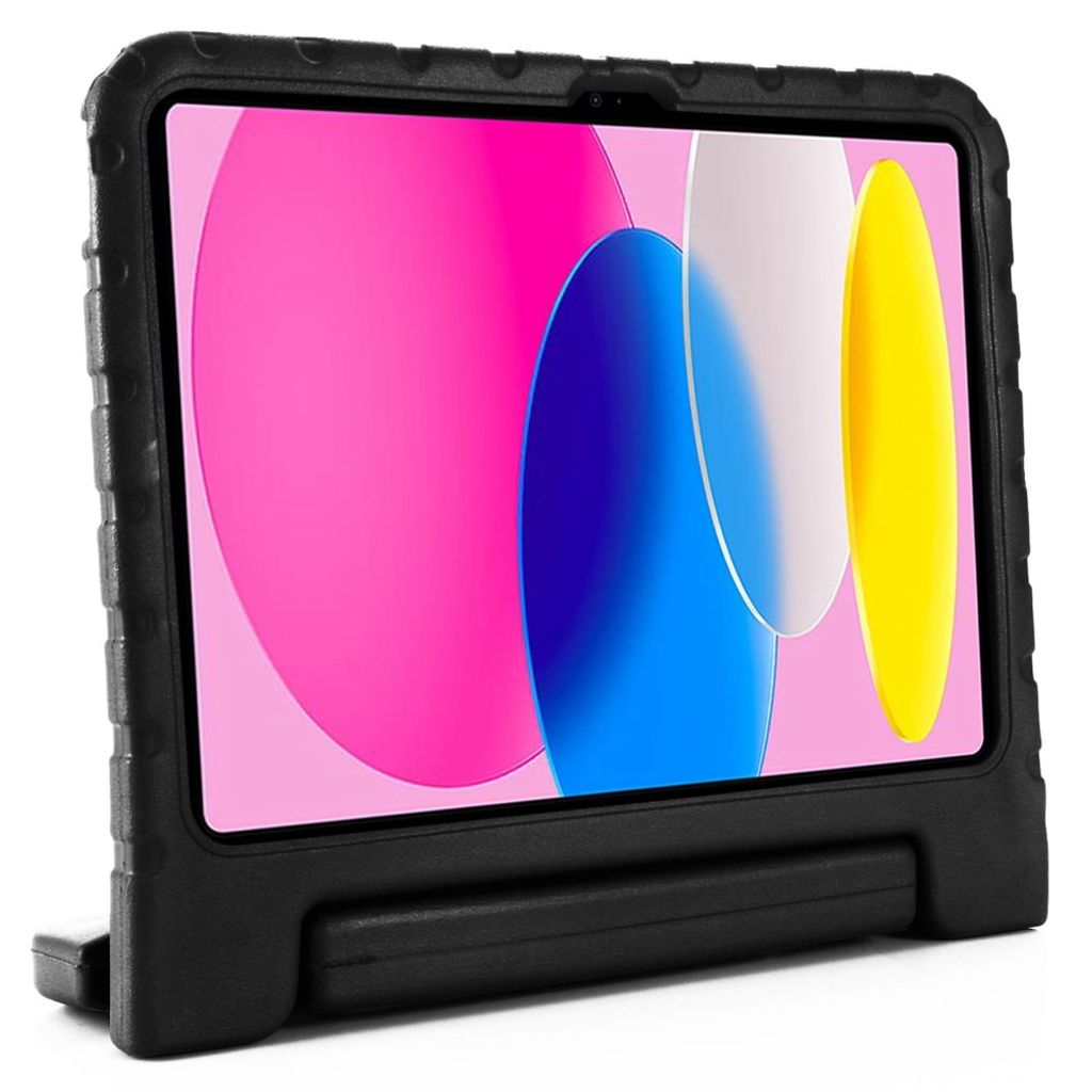 iPad A16 11" 2025/10.9" 2024 EVA-deksel med stativ og håndtak - Svart