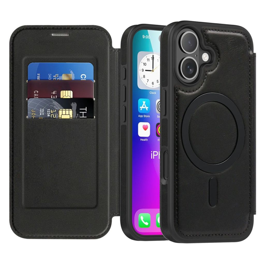 iPhone 17 Pro MagSafe Cover with Card Slots - Black