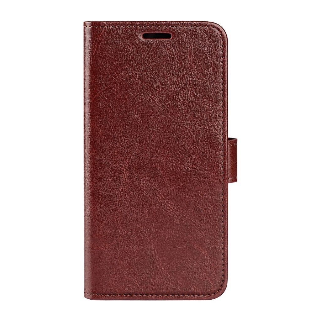 Crazy Horse iPhone 18 Pro Max/17 Pro Max Lommebok-deksel – Brun