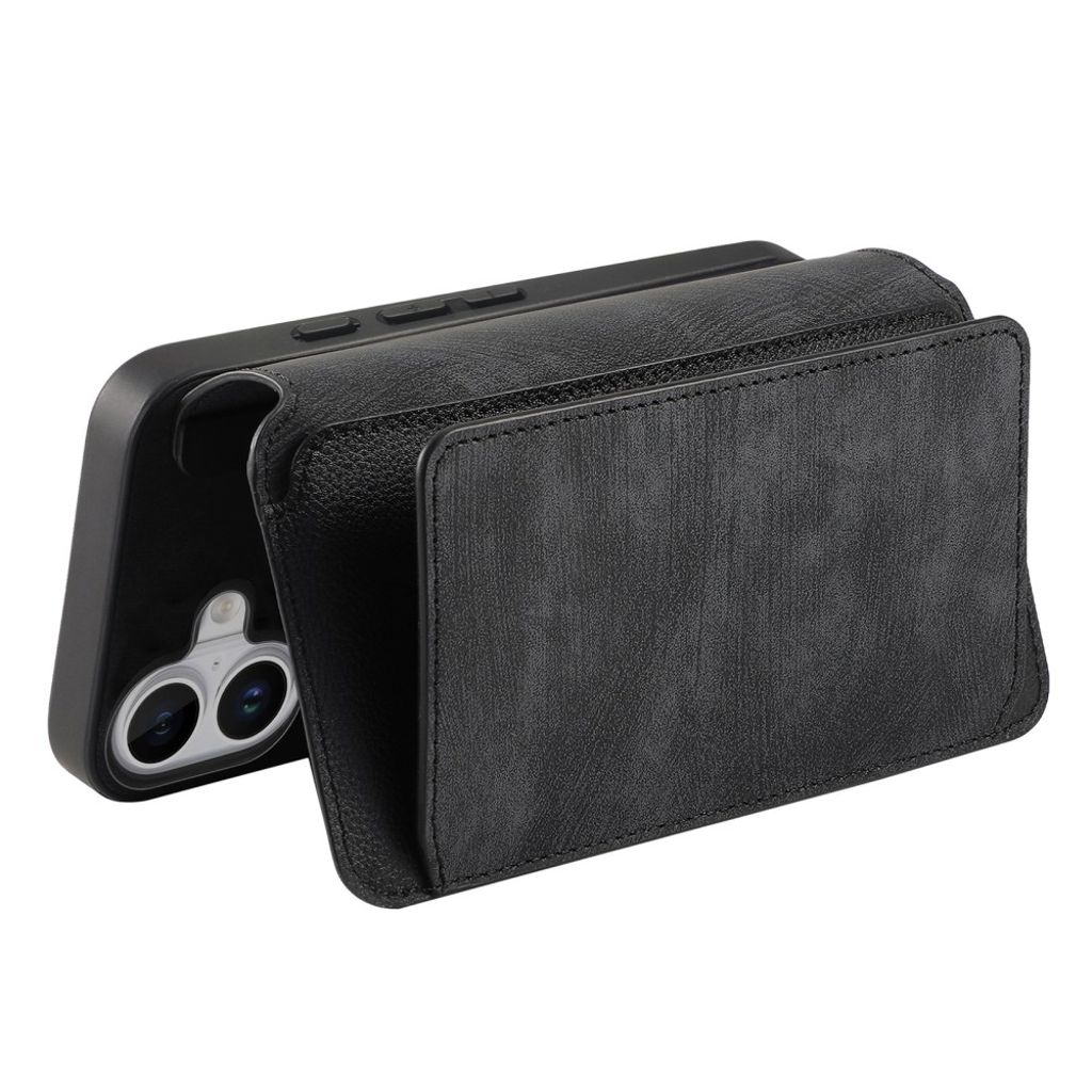 CASENEO iPhone 16 Plus Cover with Stand - Black