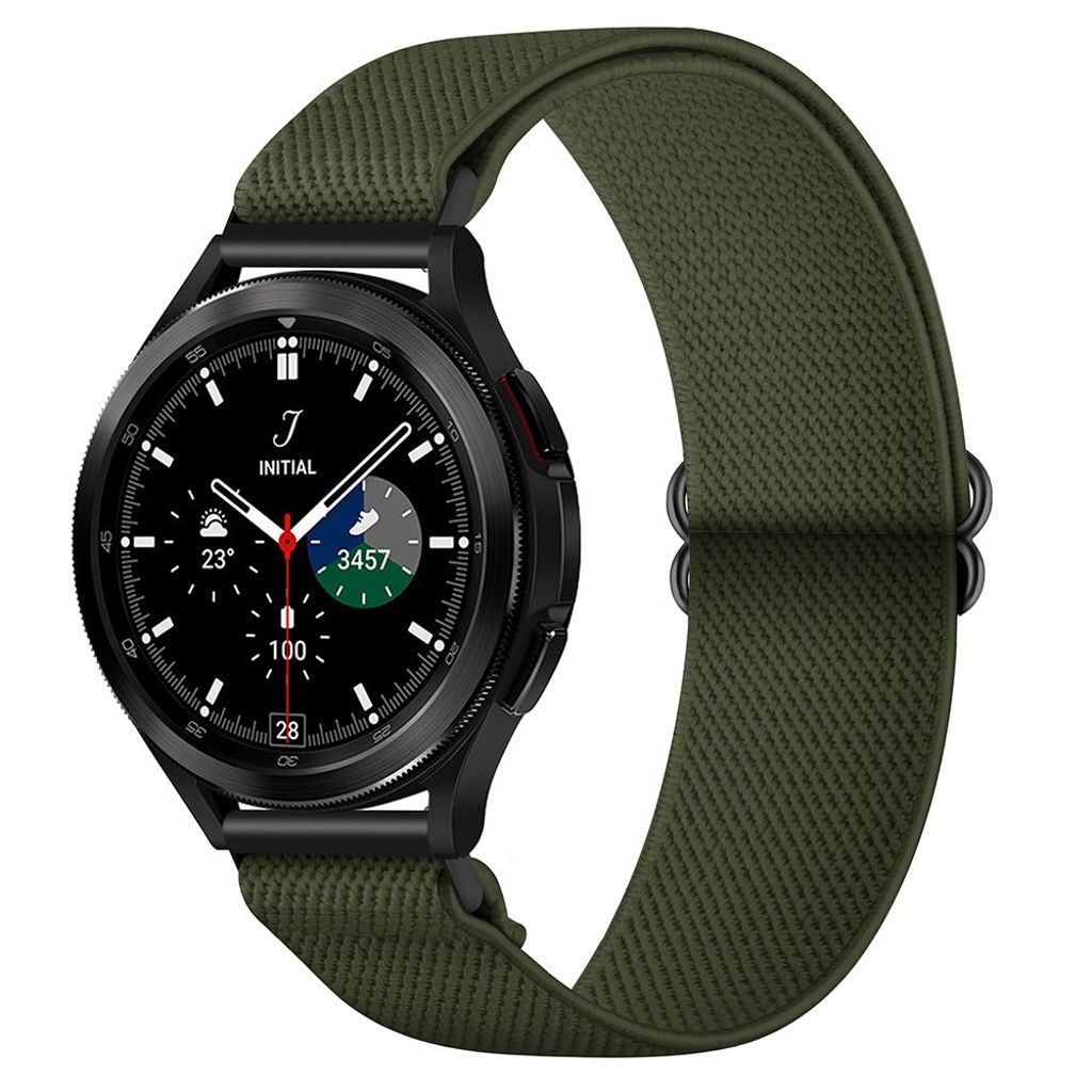 Samsung Galaxy Watch 46mm / Gear S3 Classic / Frontier Urrem Nylon - Grøn
