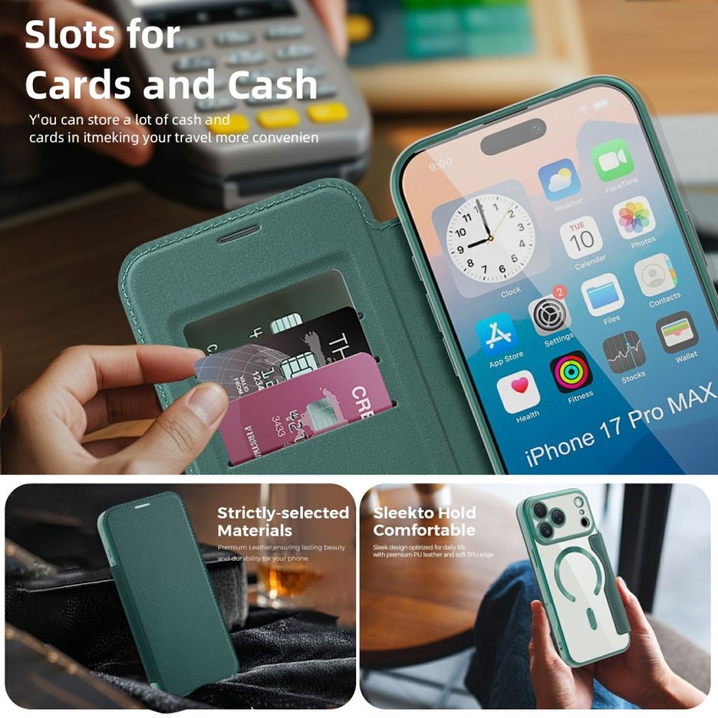iPhone 17 Pro Max Cover with MagSafe - Green