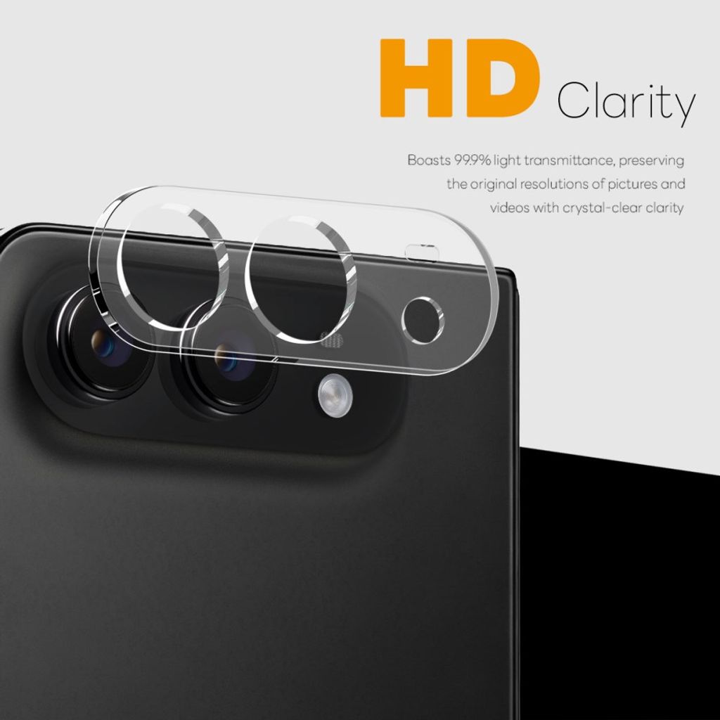 NORTHJO iPhone Fold -suojakalvo karkaistusta lasista HD - läpinäkyvä