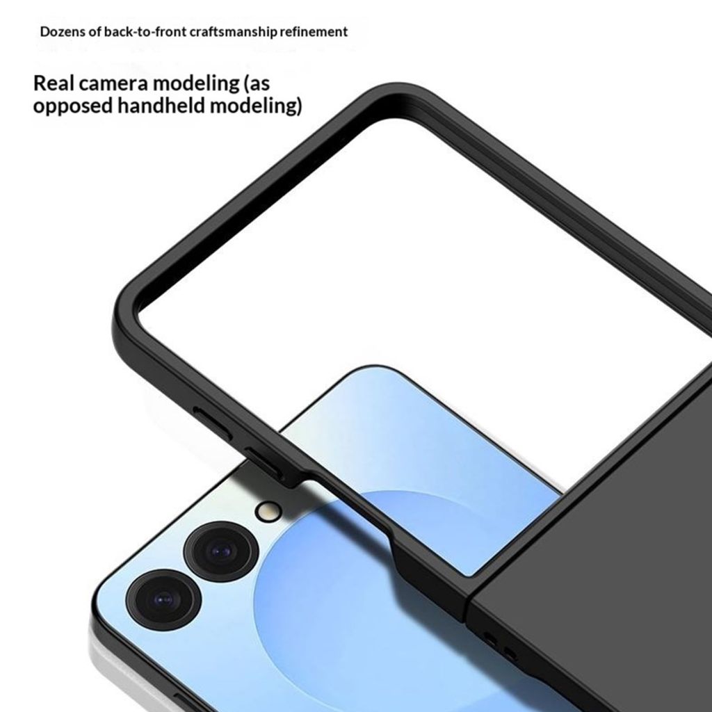 Samsung Galaxy Z Flip8 Sammenfoldelig Cover - Sort