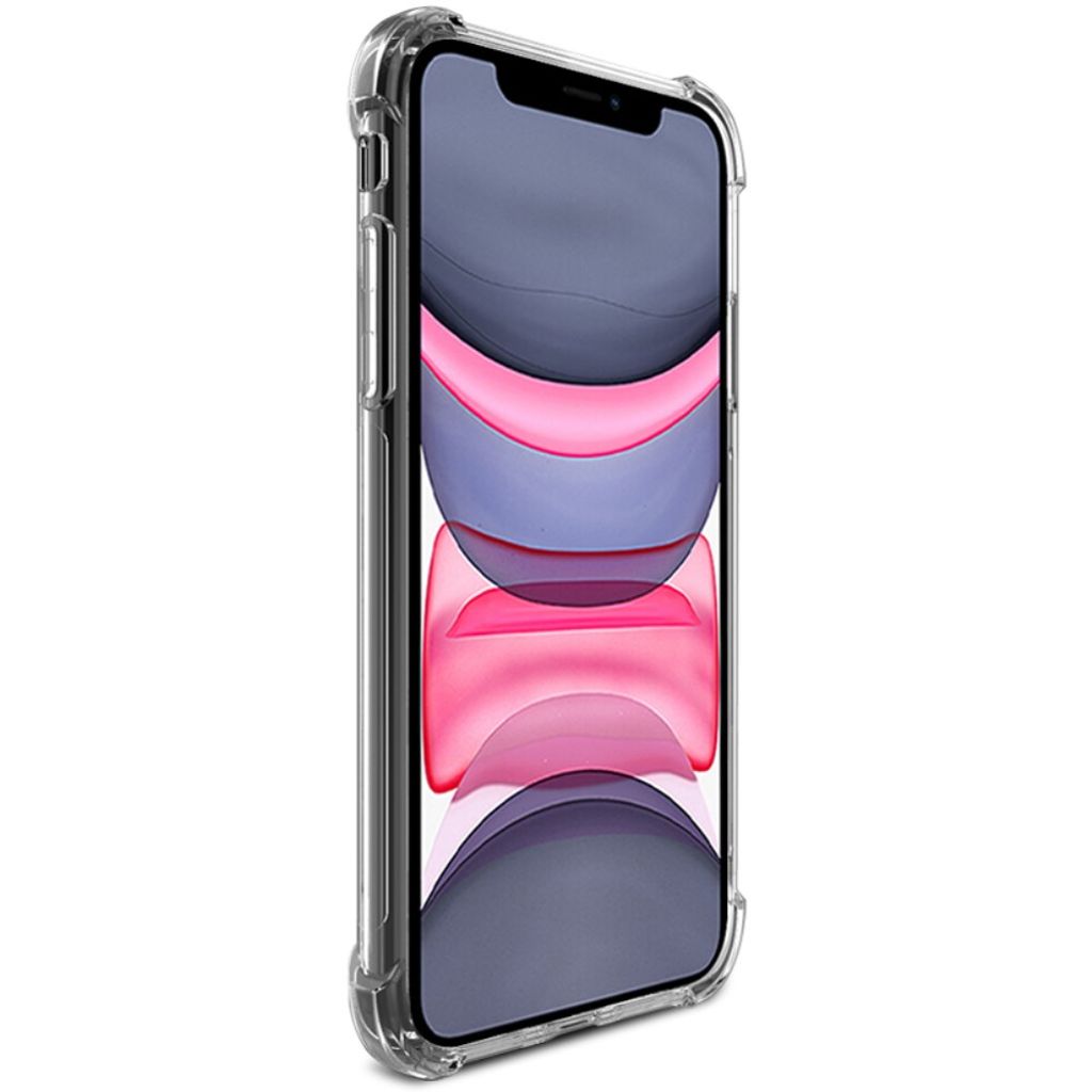 IMAK iPhone 11 Kuori - Läpinäkyvä