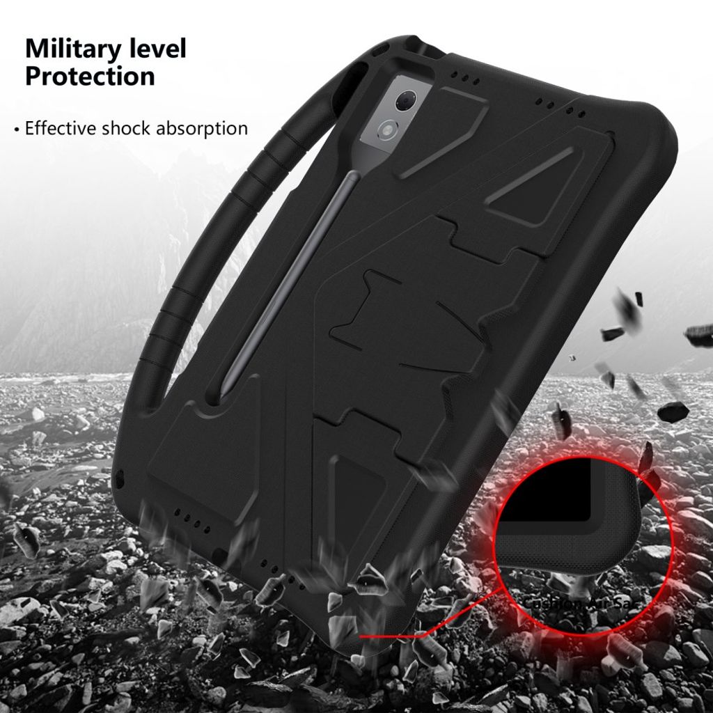 Lenovo Idea Tab Pro (TB-373FU) EVA Kuori Kädensija - musta