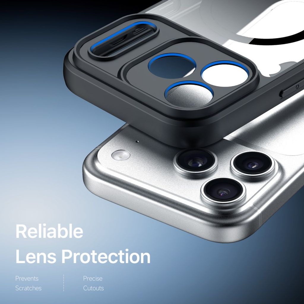 DUX DUCIS iPhone 17 Pro Max/iPhone 18 Pro Max MagSafe kuori - Musta