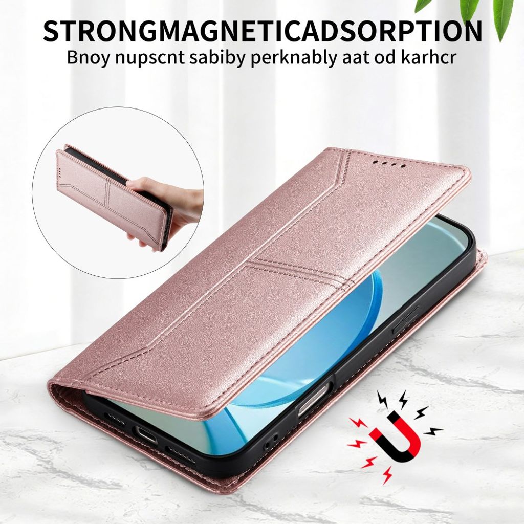 Xiaomi Poco C85x 5G/Redmi A7 Pro Plånboksfodral - Rosa