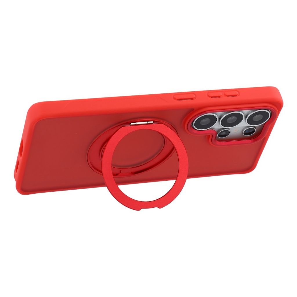 Samsung Galaxy S26 Ultra MagSafe Deksel med ringstativ - Rød