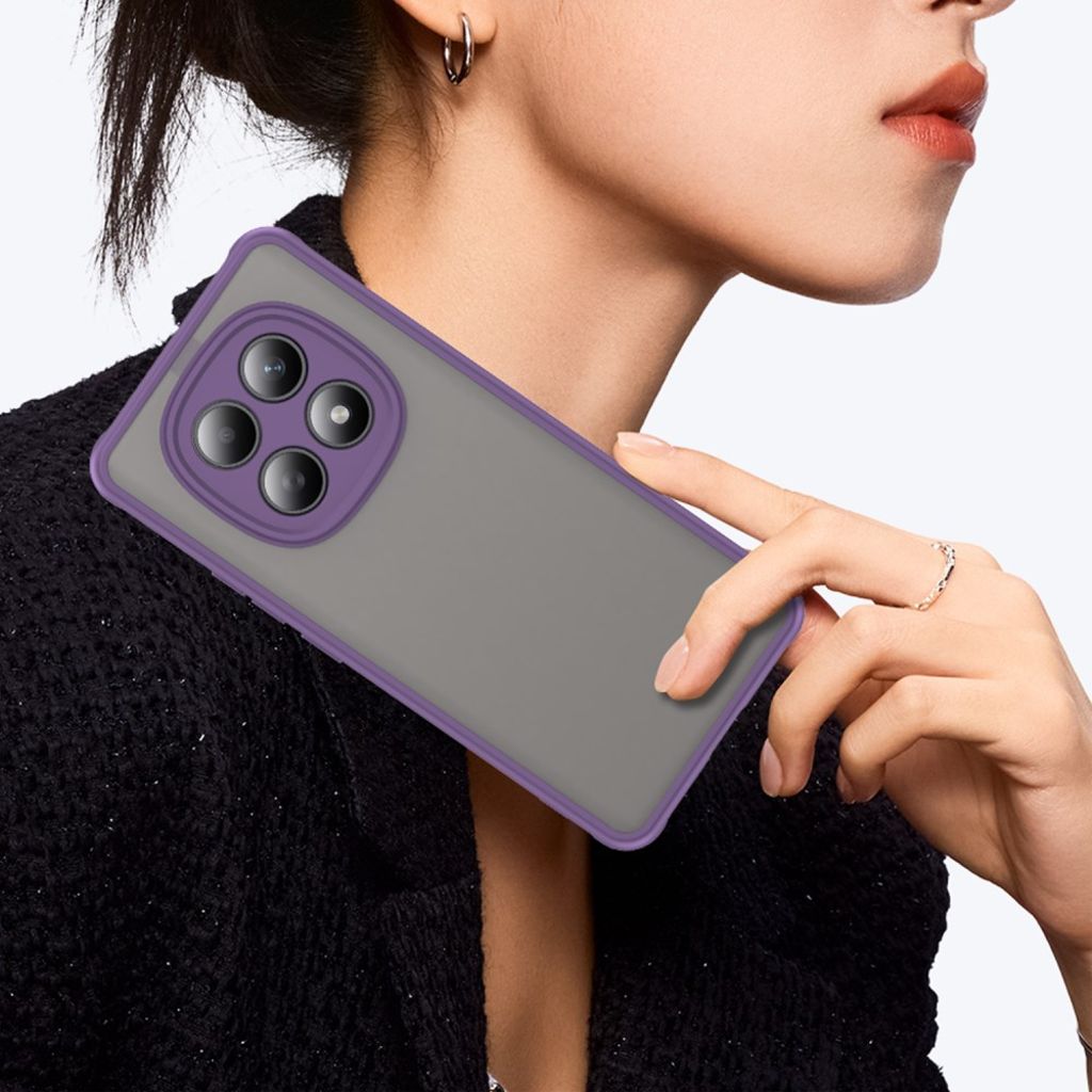 Xiaomi Poco M8 5G/Redmi Note 15 5G/15 4G Skal Stötsäker PC+TPU - Lila