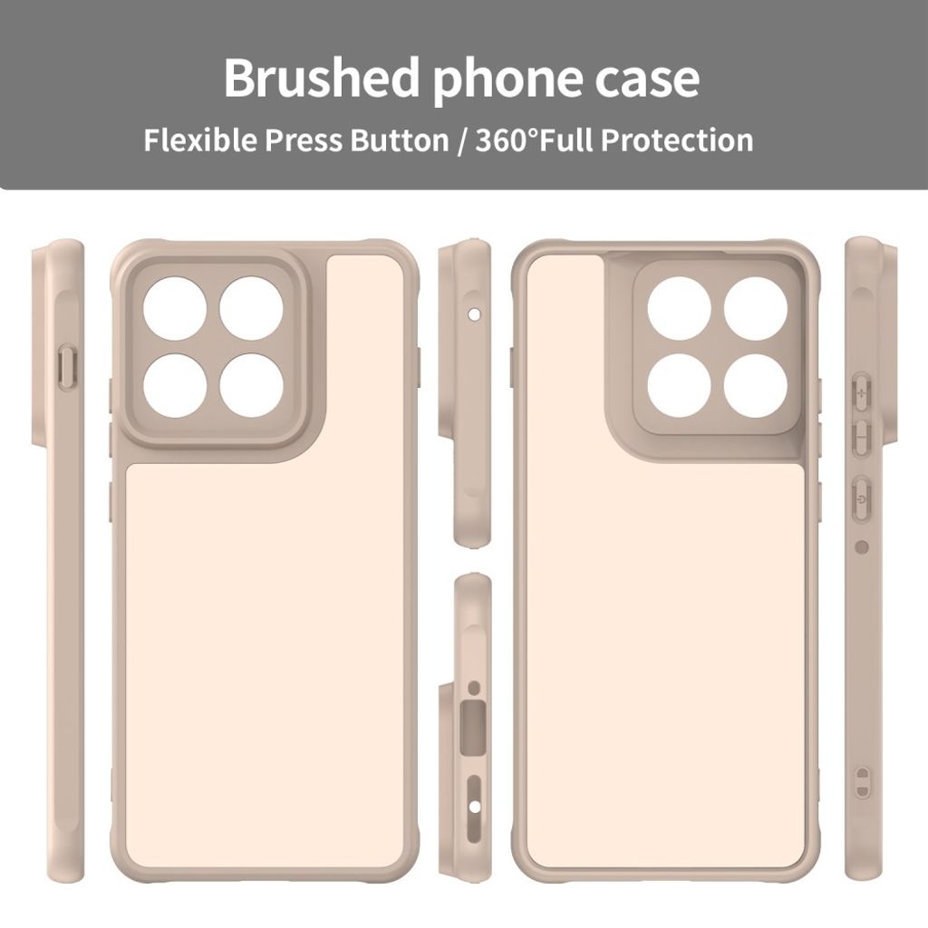 Motorola Edge 70 5G Case Drop Proof Hybrid Frosted - Orange