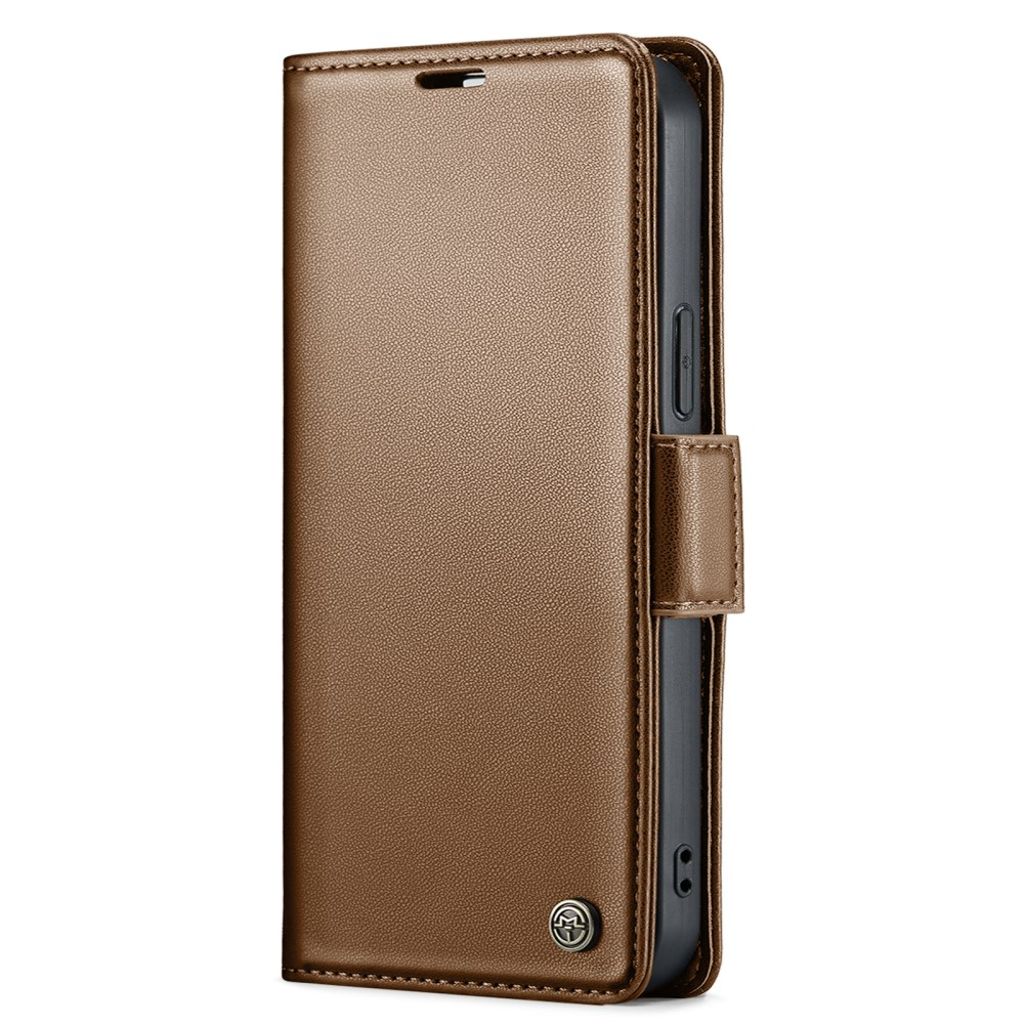 CASEME iPhone 12 / 12 Pro Etui med Kortplads - Brun