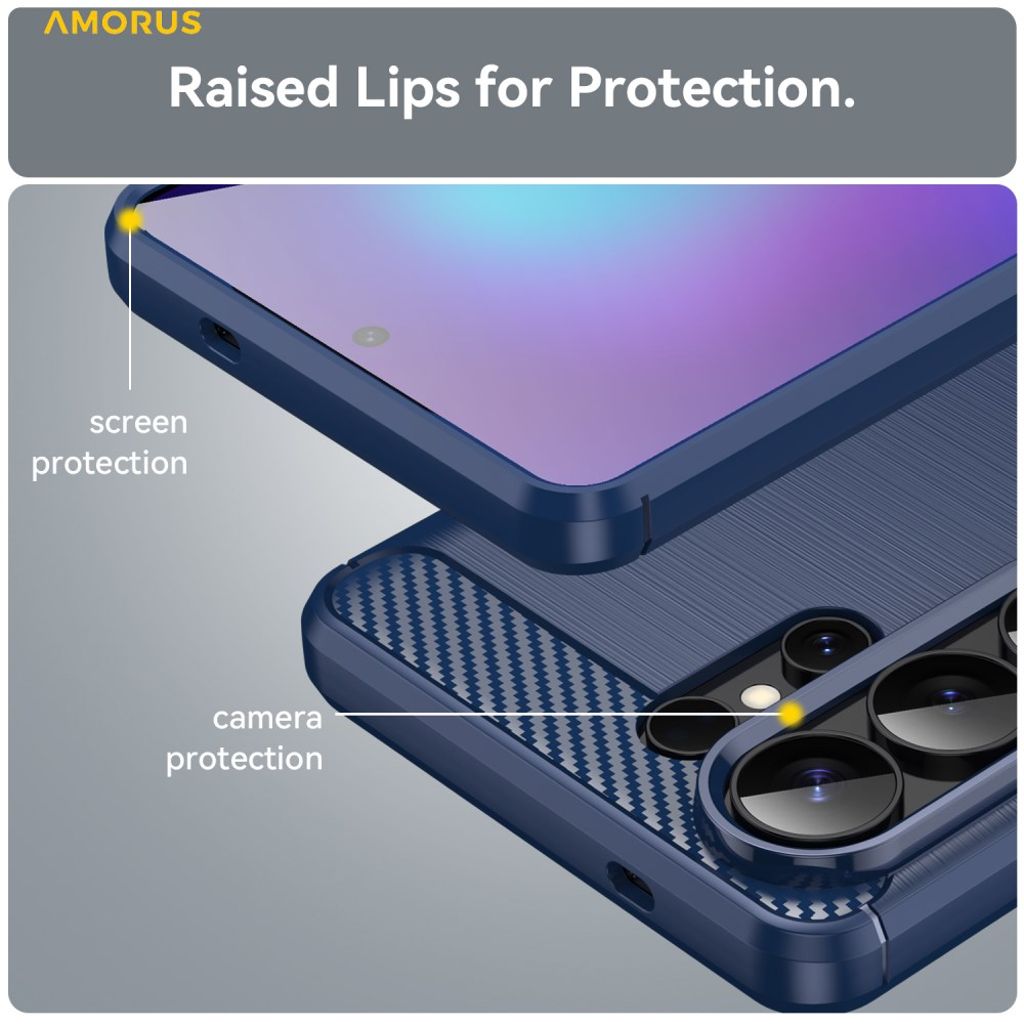 AMORUS Samsung Galaxy S26 Ultra Case - Blue