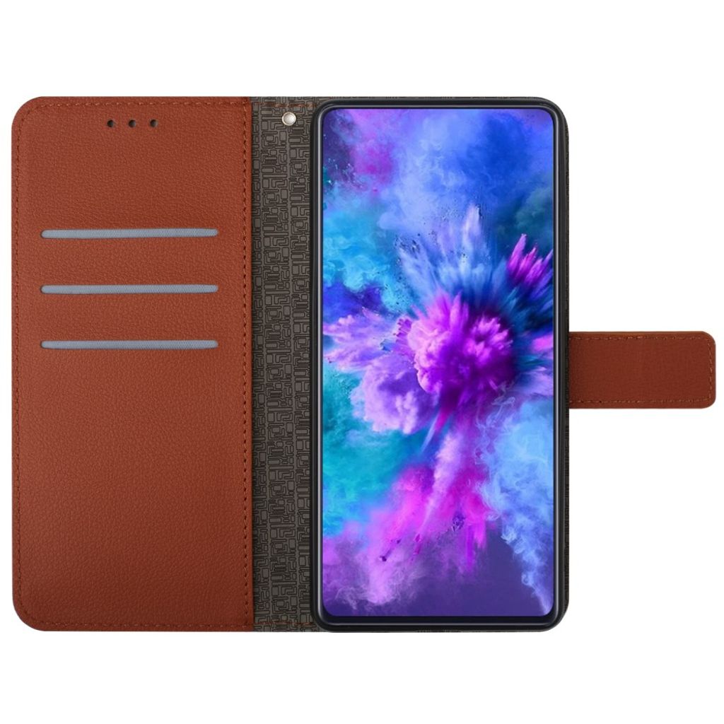 OnePlus 15 5G Wallet Cover with Carrying strap - Brown