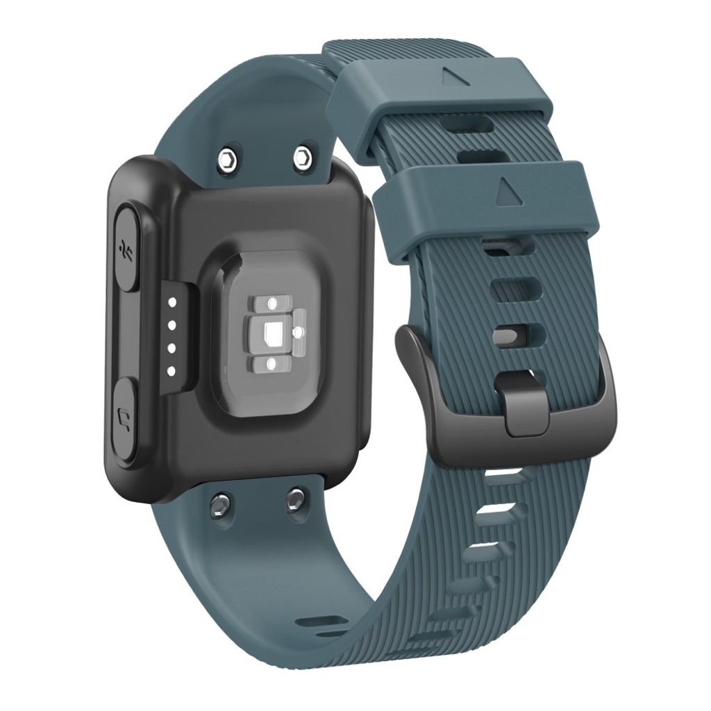 Garmin Forerunner 35 / 30 Klokkereim med svart spenne - Mørkegrønn