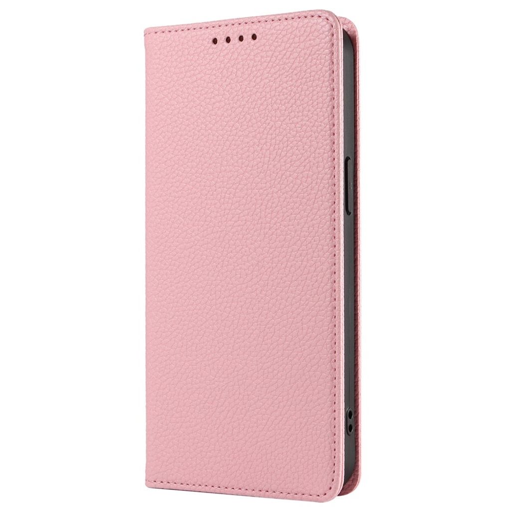 Apple iPhone 14 Pro Wallet Cover RFID Blocking Card Holder - Pink