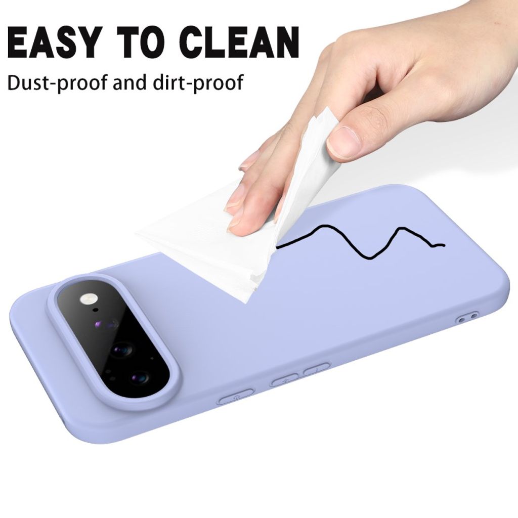 Google Pixel 11 Pro XL Deksel I Silikon - Lilla
