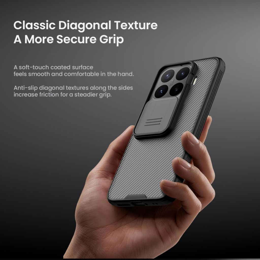 NILLKIN Xiaomi 17T Pro Camshield Pro Kuori Kamerasuojalla - Musta