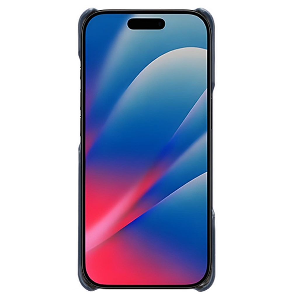 iPhone 18 Pro Max/17 Pro Max Skal i PU-läder - Blå