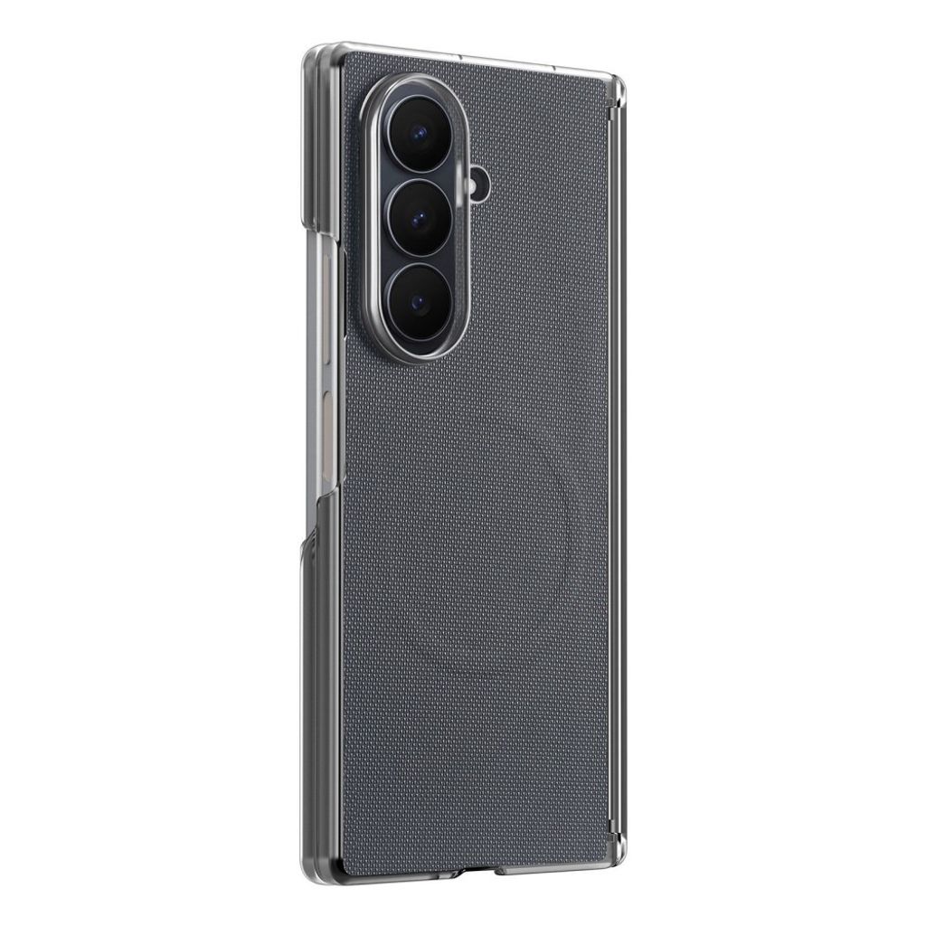 Samsung Galaxy Z Fold8 Ultra MagSafe Kuori PU-nahkaa - Harmaa
