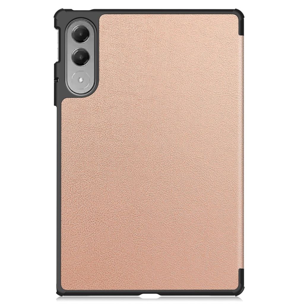 Lenovo Yoga Tab 11.1 Etui Tri-Fold PU-lær - Rose gull