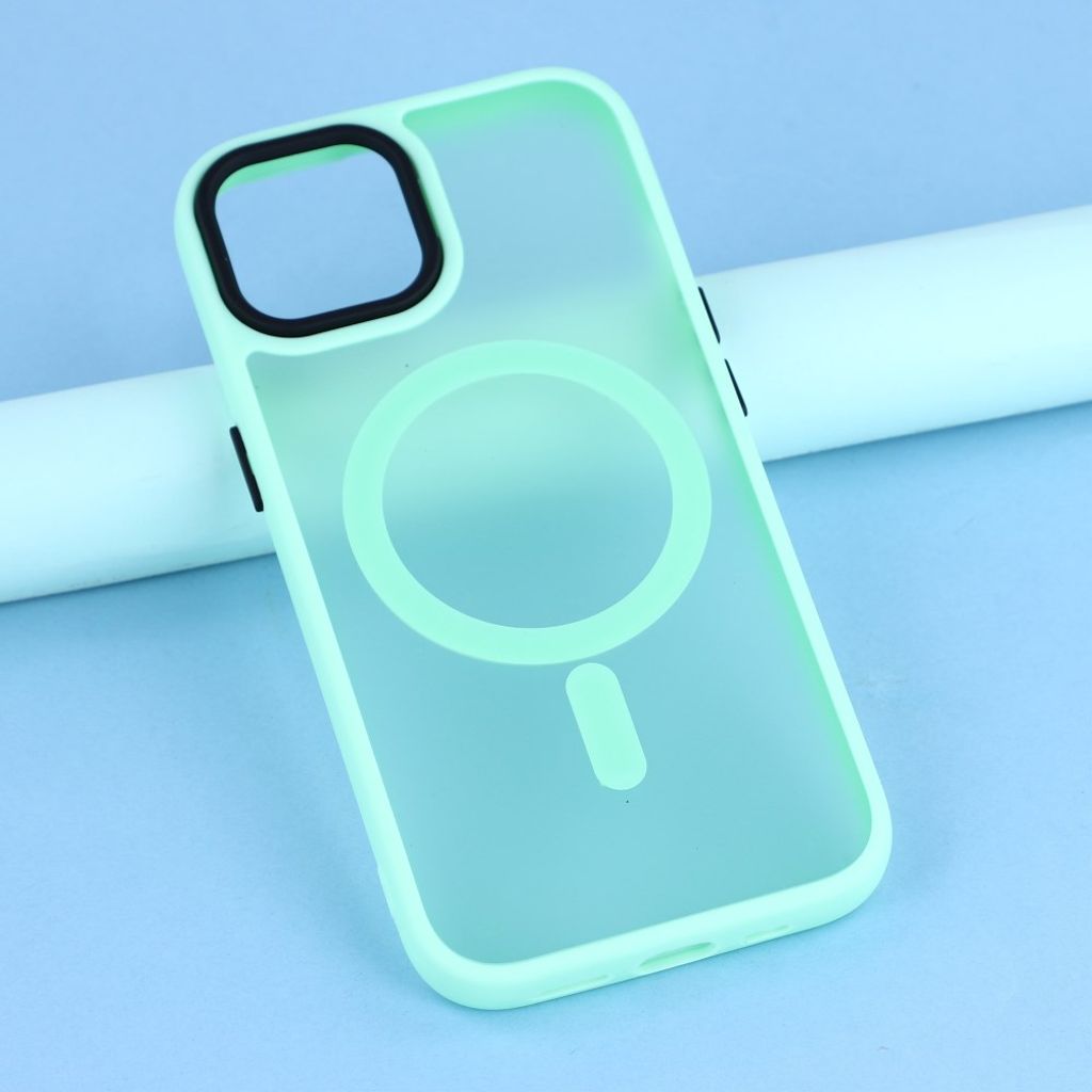 iPhone 15 Plus Kuori MagSafe - Minttu