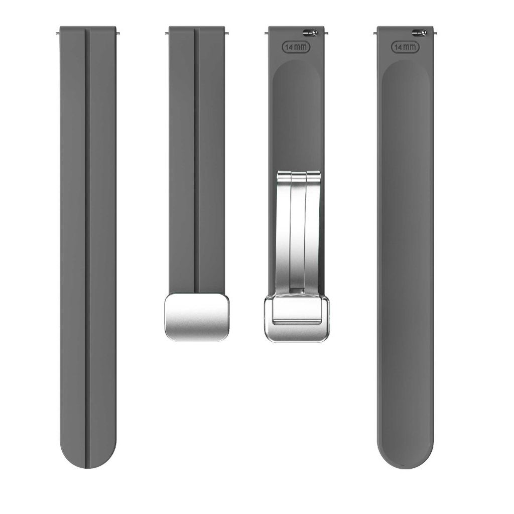 Garmin Lily 2 klokkerem i silikon med magnetisk spenne – grå