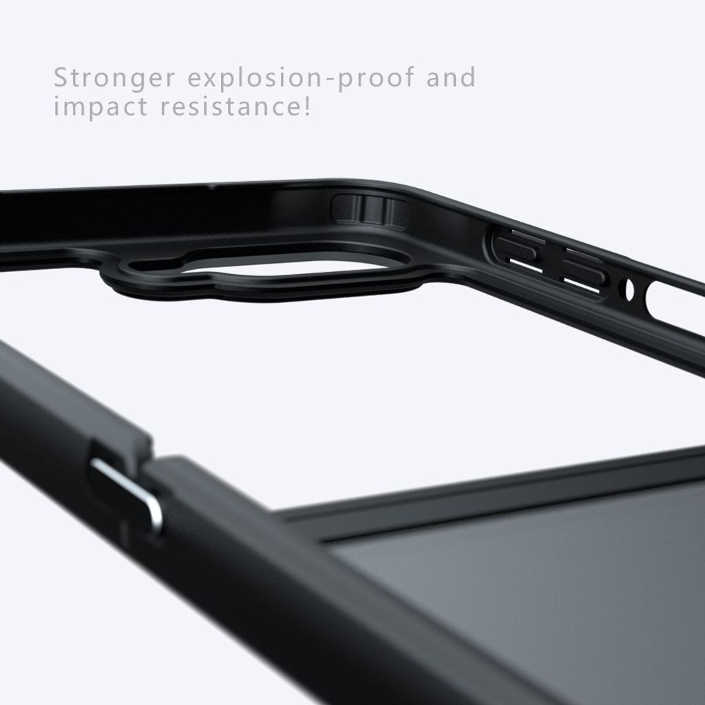 Samsung Galaxy Z Flip8 Mat Cover - Gennemsigtig