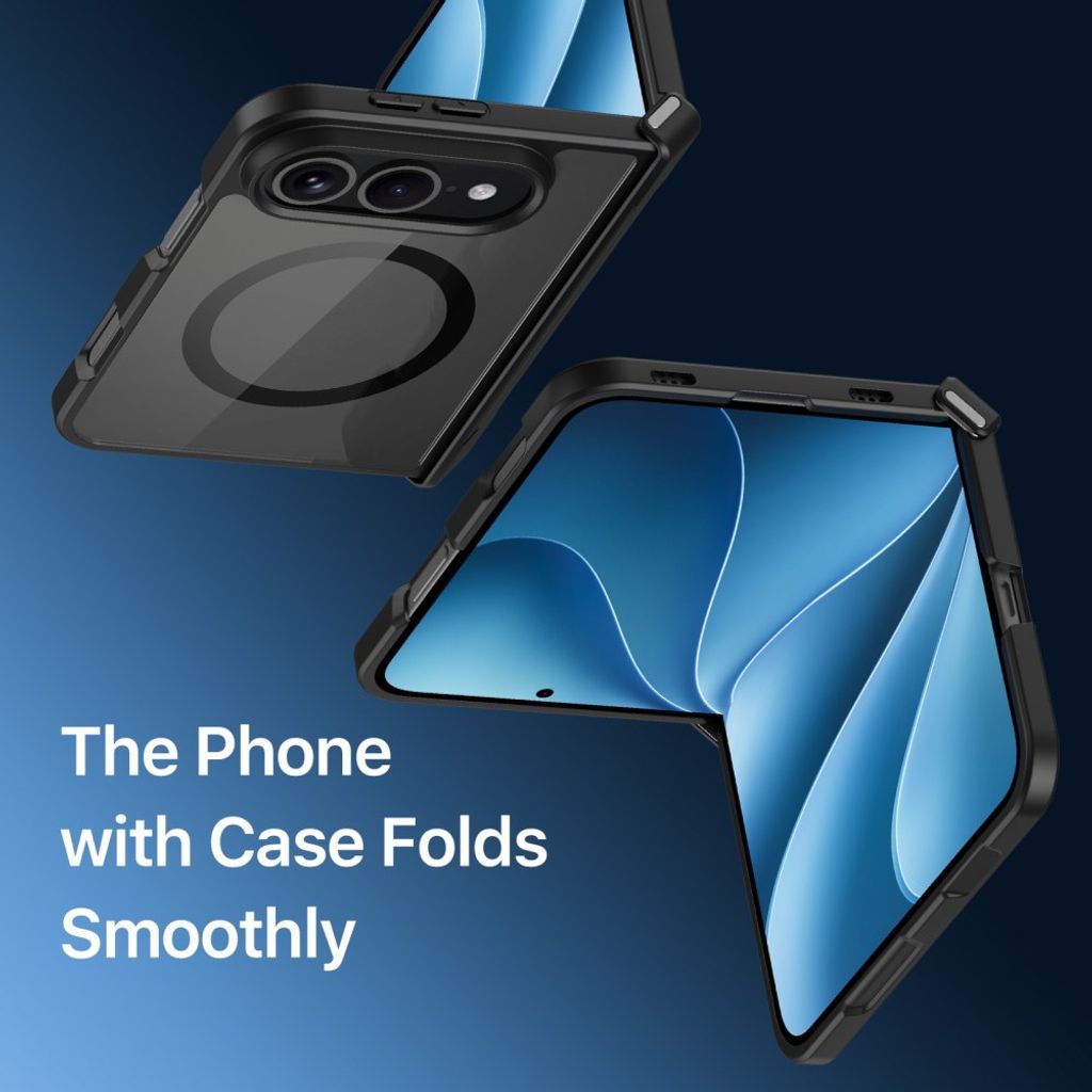 DUX DUCIS Aimo iPhone Fold MagSafe Skal – Svart