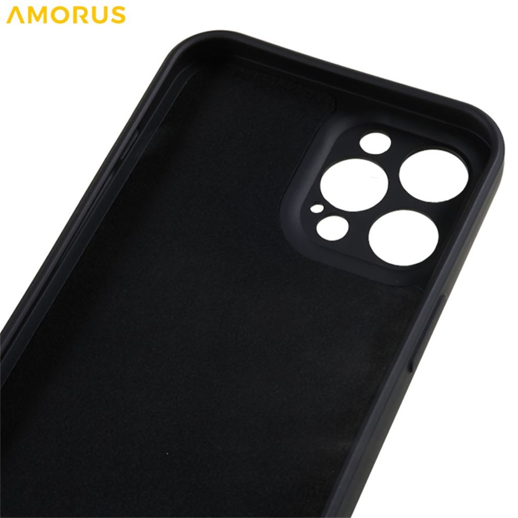 AMORUS iPhone 12 Pro Max TPU Cover - Sort