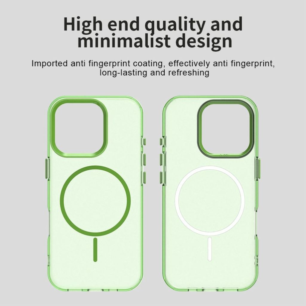 iPhone 16 Pro Deksel med MagSafe - Grønn