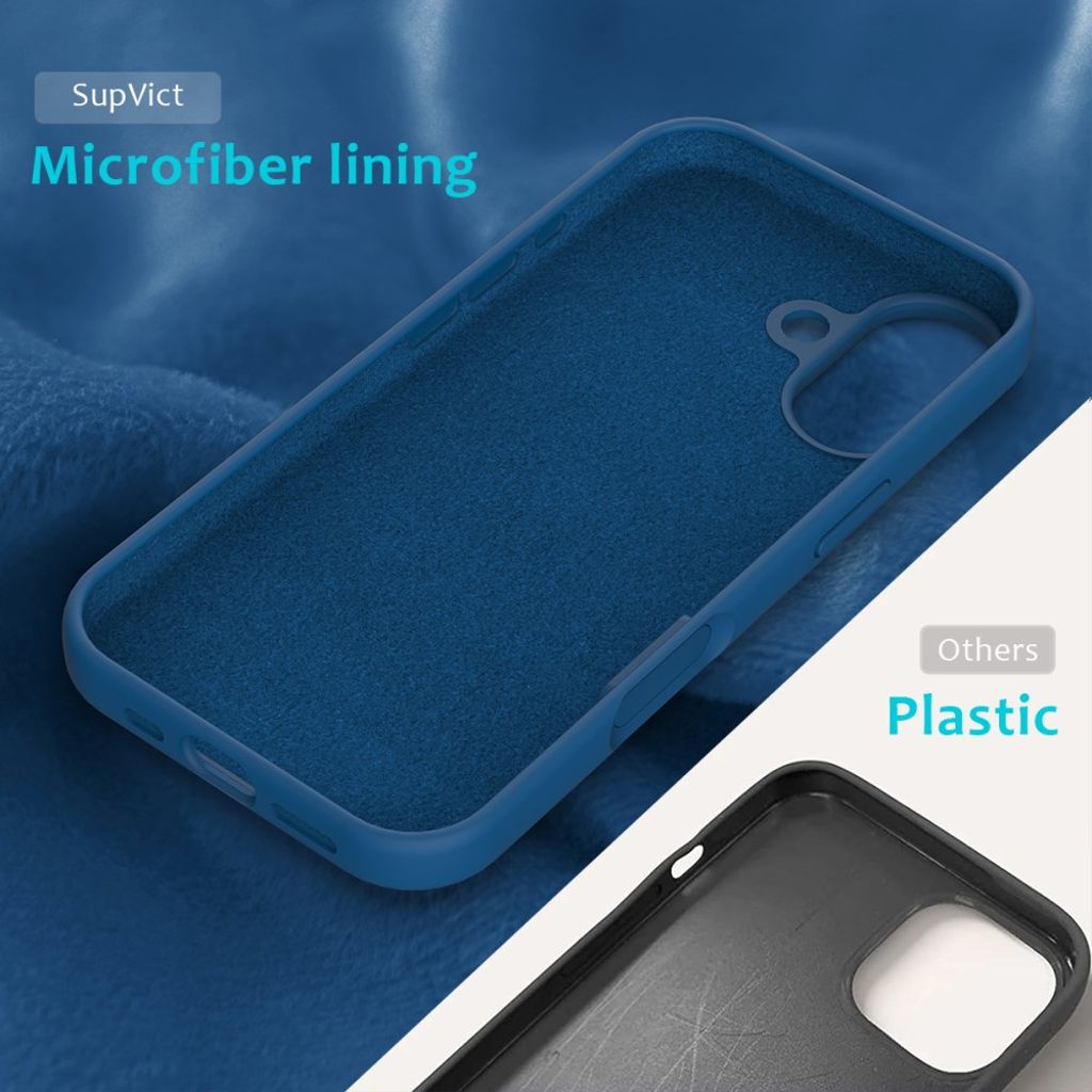 iPhone 17 Silicone Phone Case - Blue