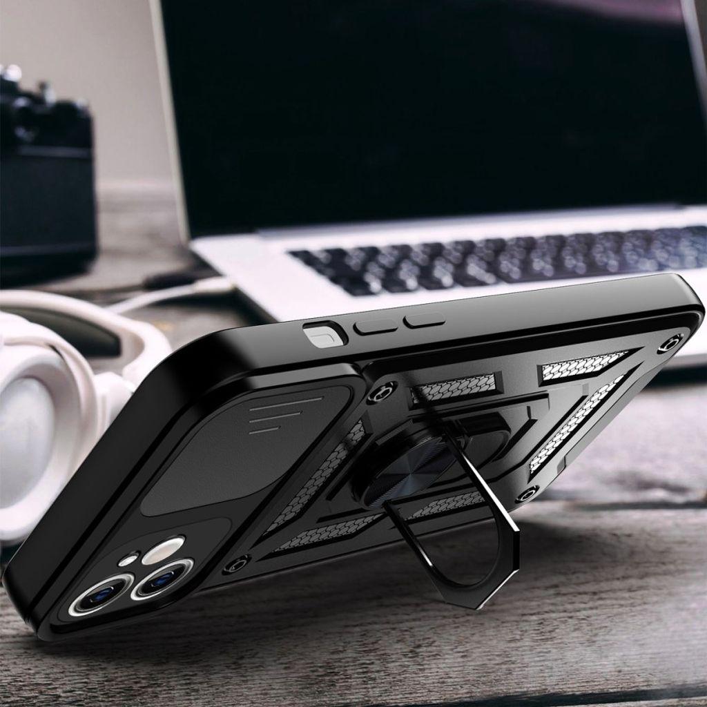 iPhone 11 Kuori Sormuksenpidike - Kulta